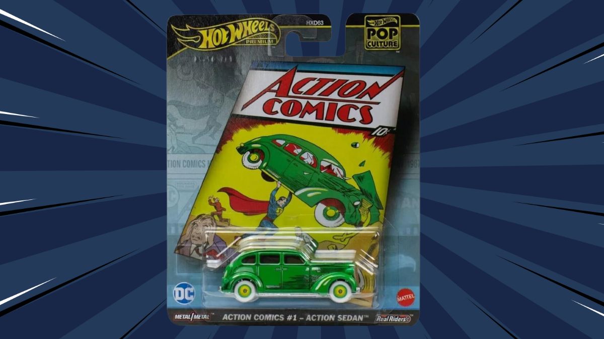Hot Wheels recrea el icónico auto verde de Superman en Action Comics #1: Ya está disponible en Amazon Foto: Especial