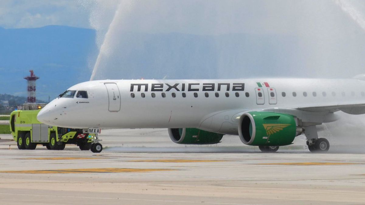 Mexicana de Aviación despega de nuevo: Conoce el avión que marca su regreso Foto: Especial