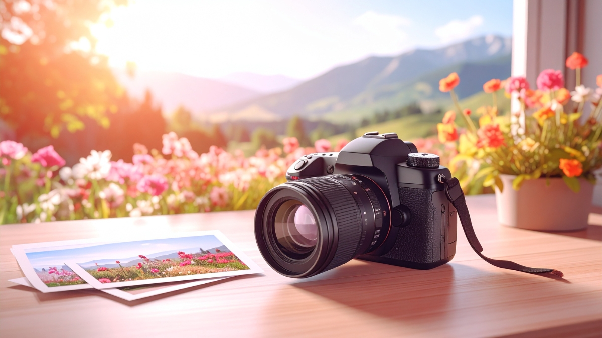 camera created with adobe firefly