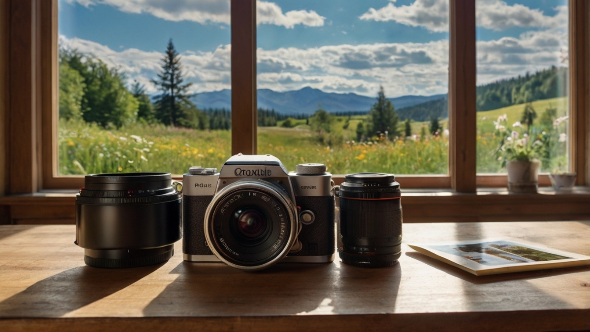 camera created with leonardo ai stock photography
