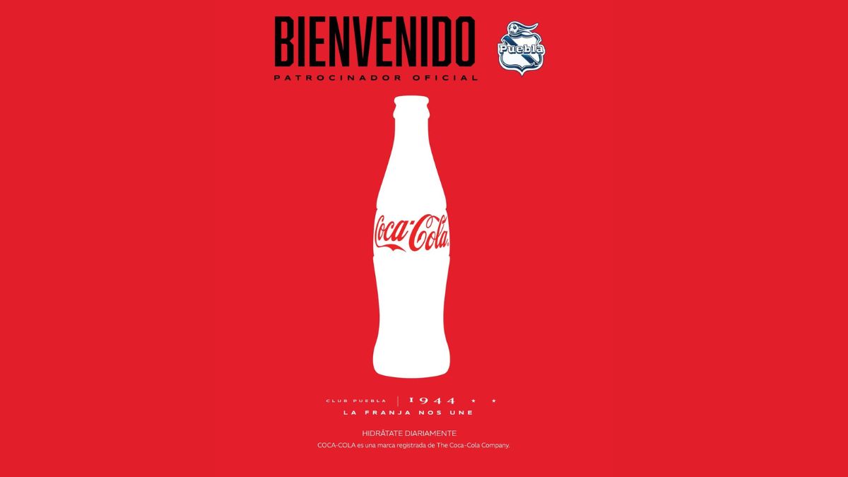 Coca Cola será patrocinador oficial del Puebla: Lo que sabemos hasta el momento Foto: Especial