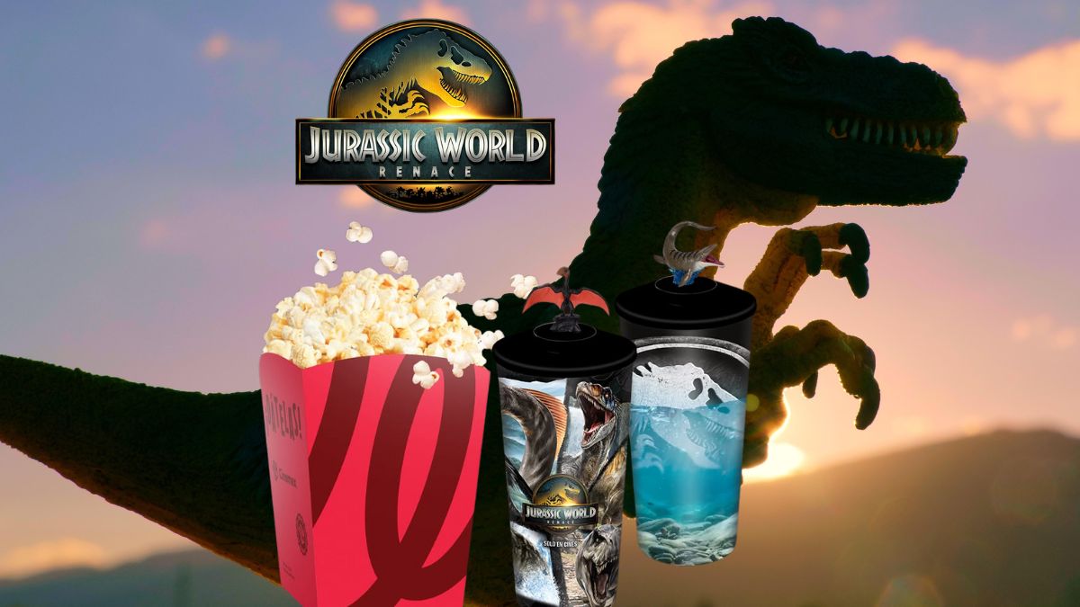 Cinemex lanza COMBO para COMPARTIR con vasos de Jurassic World: Conoce el precio Foto: Especial