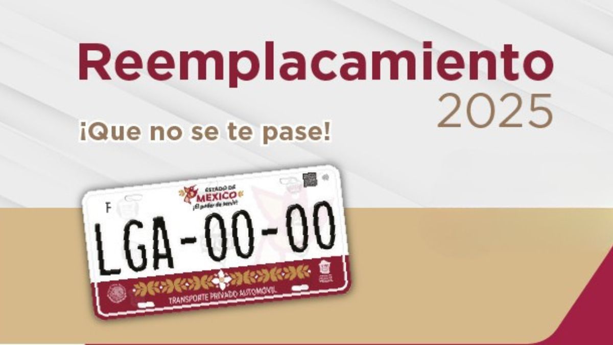 ¿Cuándo termina el programa Reemplacamiento Edomex 2025? Aquí te decimos la fecha exacta Foto: Especial