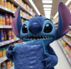 Ponen a la venta carne azul de Stitch en supermercado