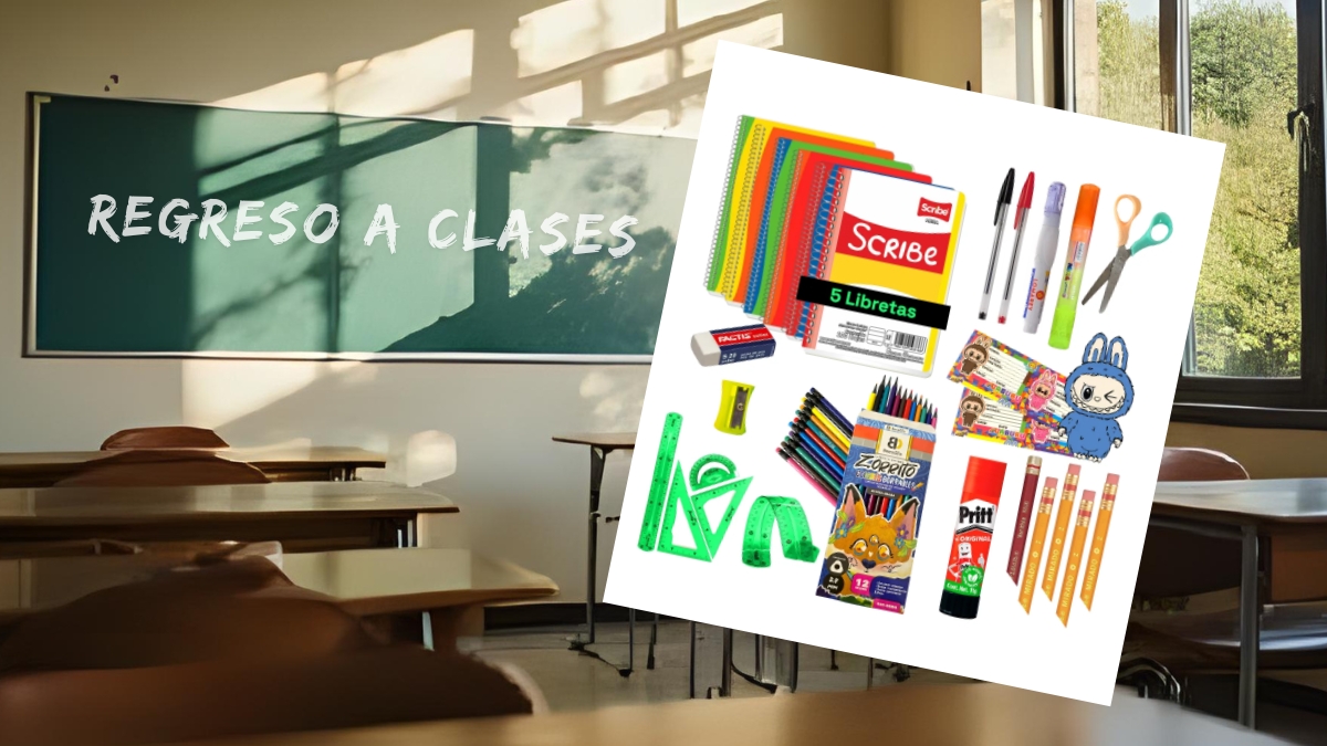 regreso a clases kit de útiles