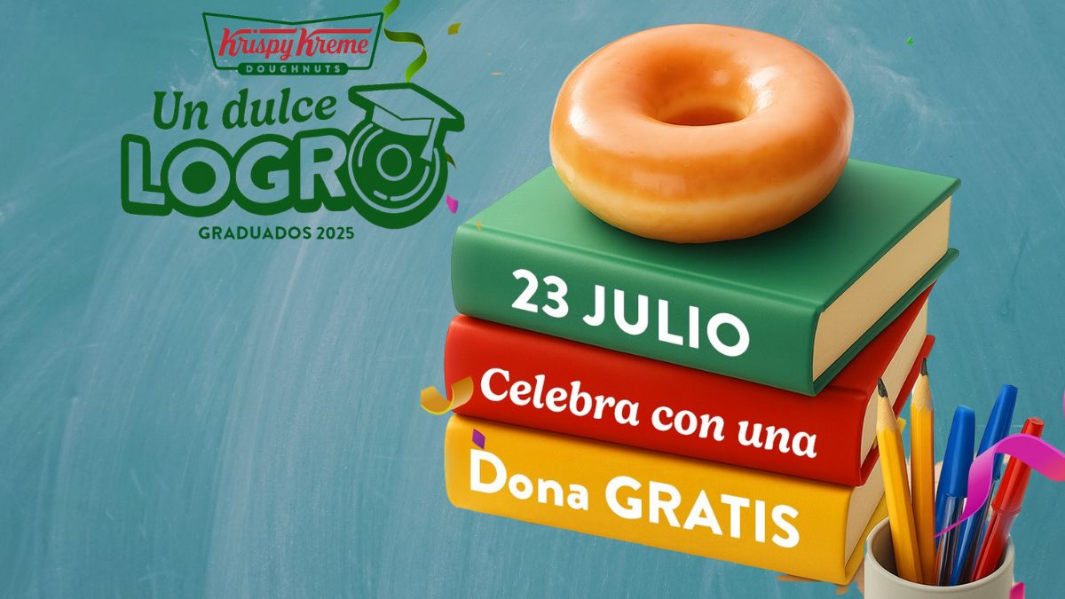 Donas GRATIS en Krispy Kreme este 23 de julio: Cómo conseguirlas y quiénes podrán participar Foto: Especial