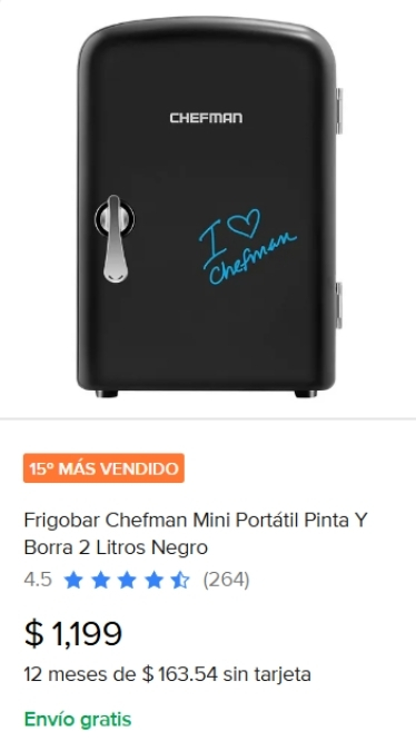mini refrigerador frigobar