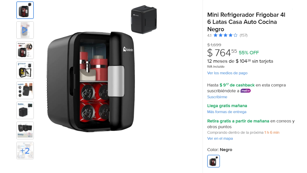 mini refrigerador frigobar