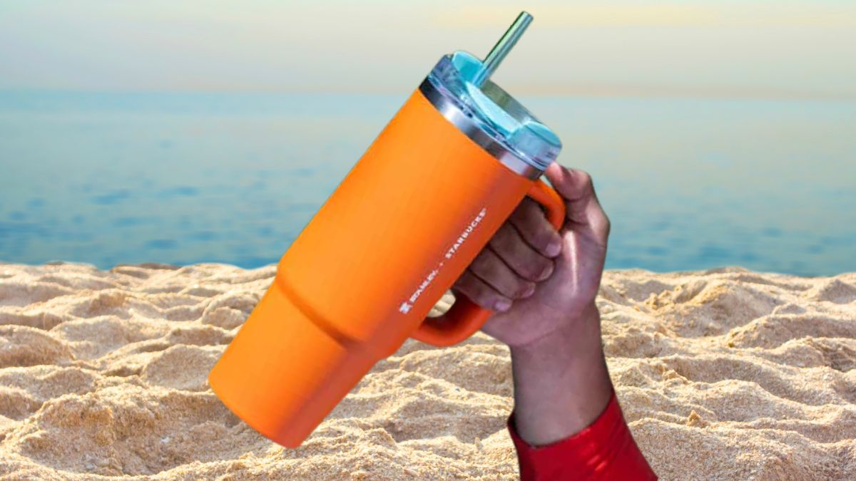 Así podrás conseguir tu vaso Stanley Starbucks color naranja este 21 de julio Foto: Especial