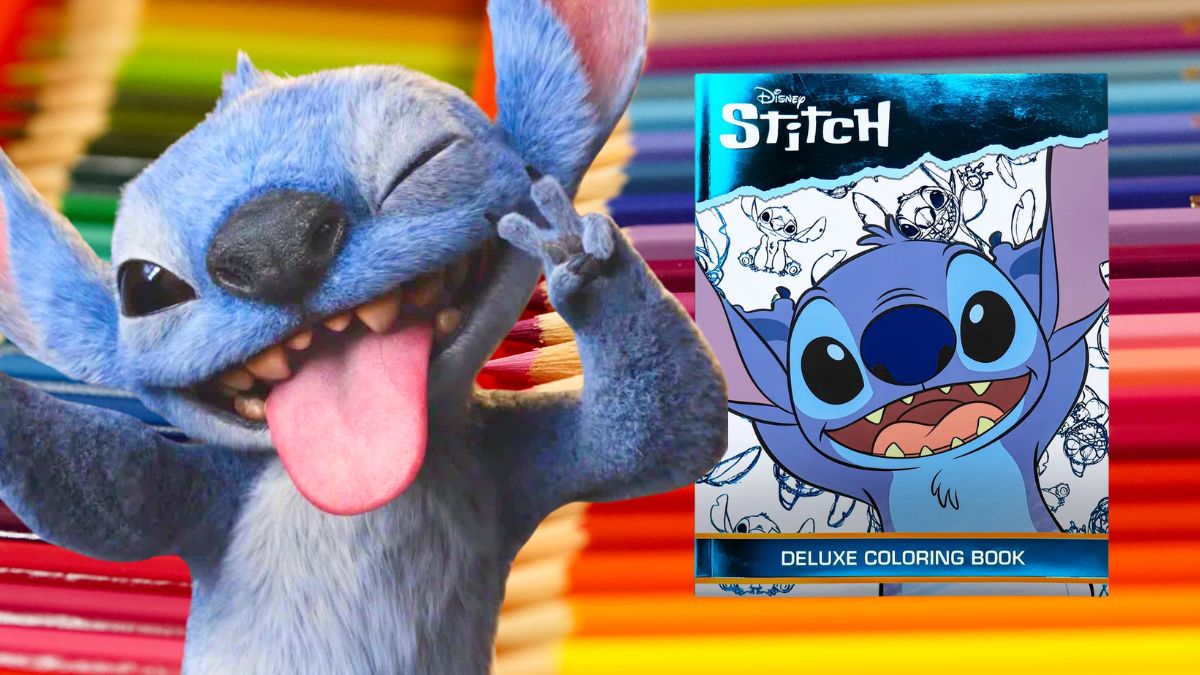 Libros para colorear, de Stitch a Intensamente 2: una opción ideal para unas vacaciones creativas y baratas
