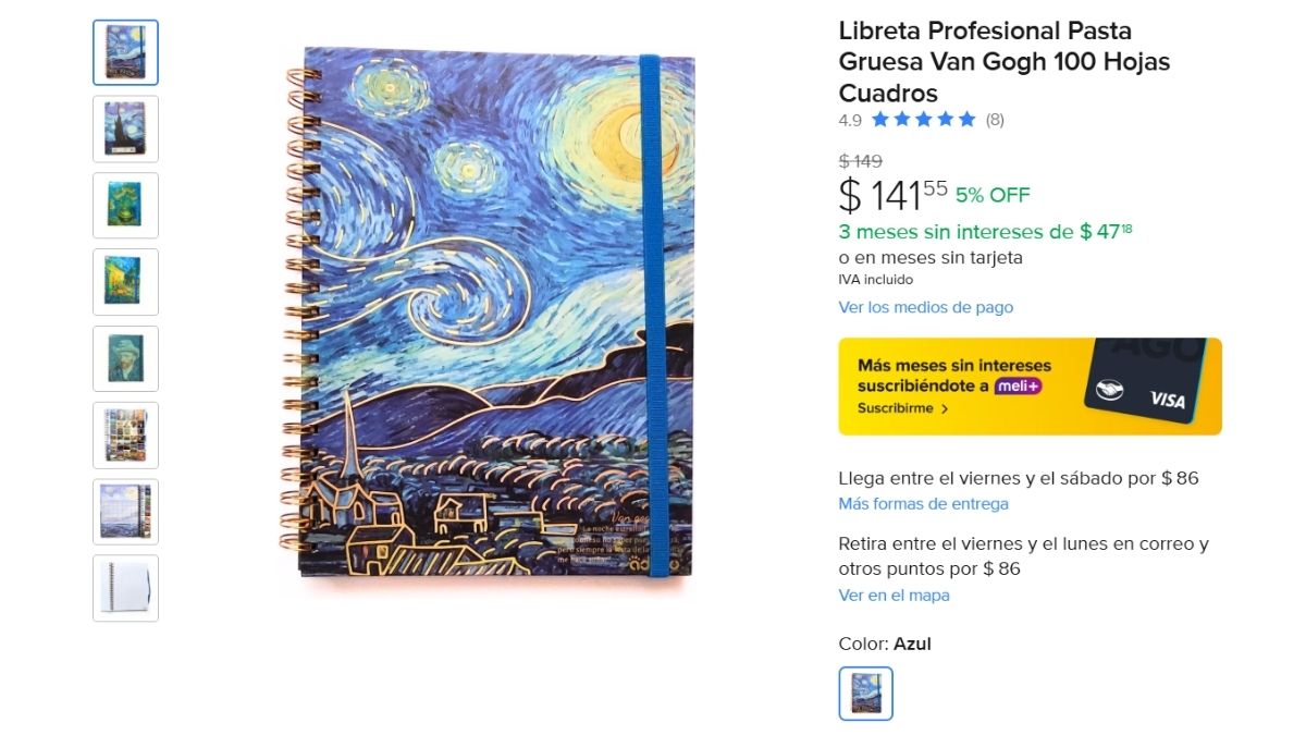 cuadernos de Van Gogh