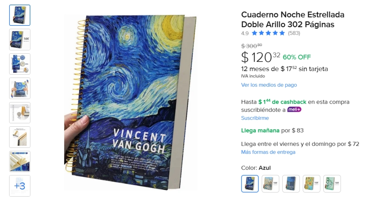 cuadernos de Van Gogh