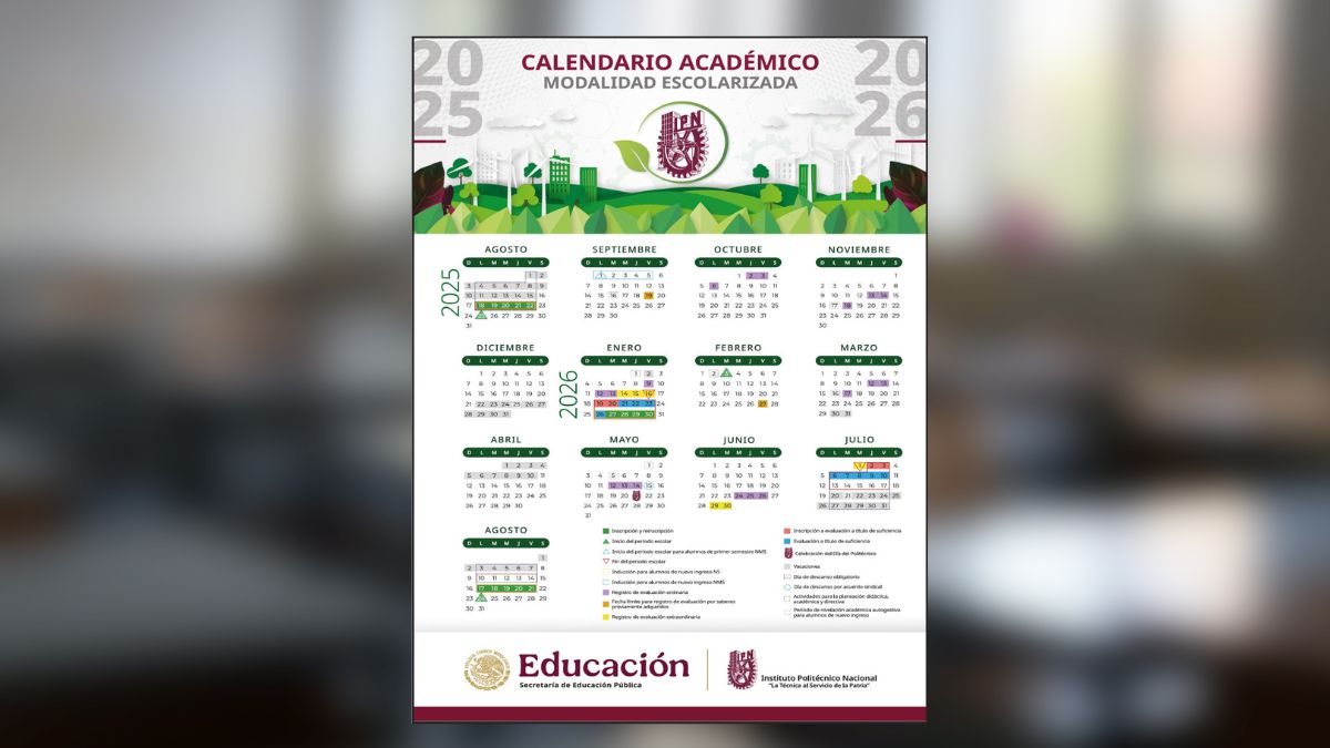 ¿Regresan a clases este 11 de agosto los alumnos del IPN? Esto dice el calendario 2025-2026 Cortesía: IPN