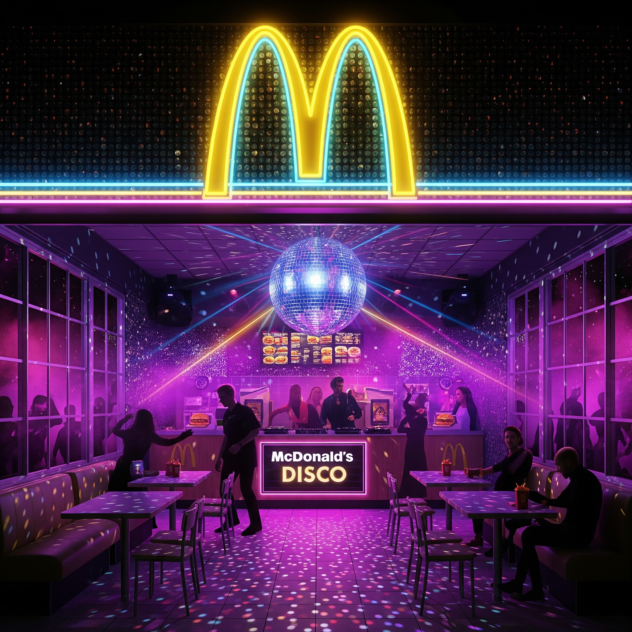 Cómo McDonald’s reinventa sus sucursales en discotecas para crear experiencias juveniles