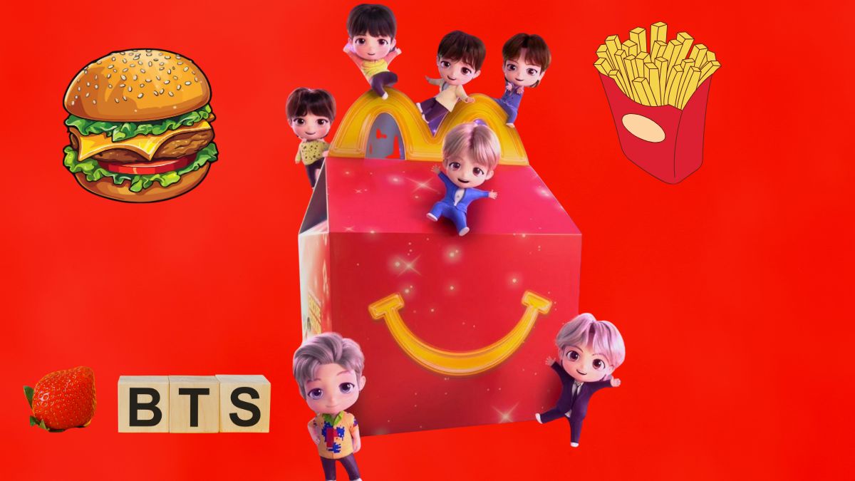 Cajita Feliz BTS. Cortesia McDonald's.