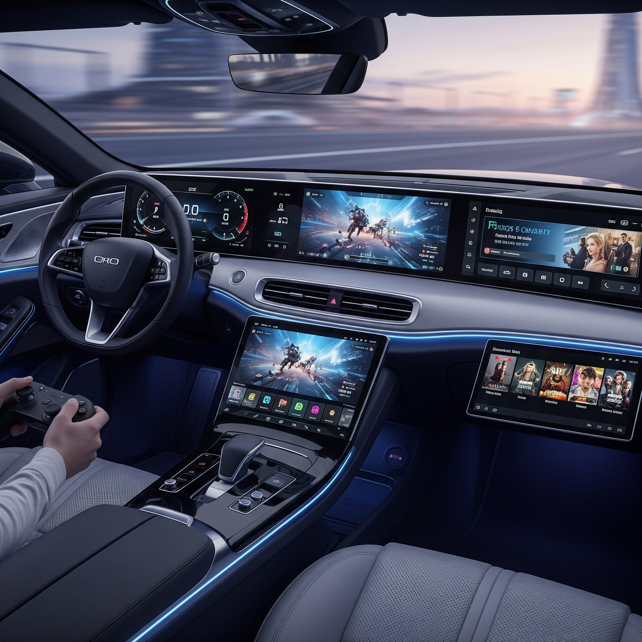 Gaming y entretenimiento, la gran apuesta en el mercado automotriz