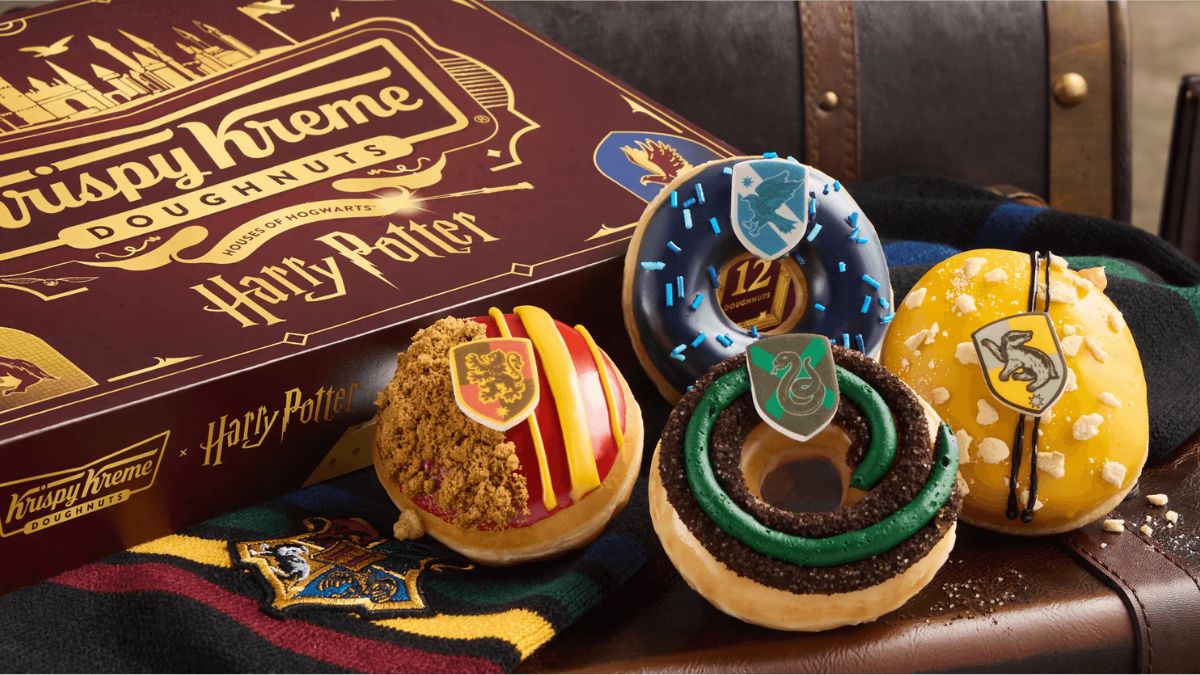 Krispy Kreme takes you to the magical world with Harry Potter donuts! When can you get them?