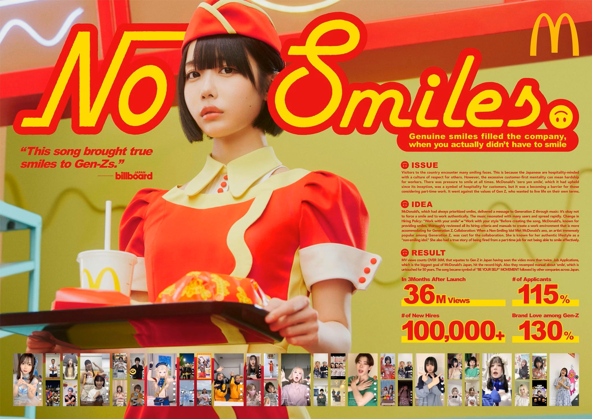 McDonald’s Japón No Smiles