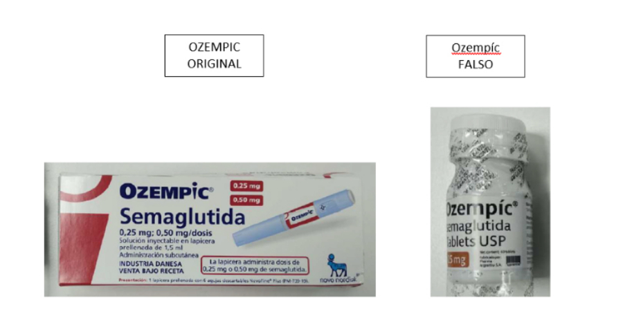 marketing ilegal de medicamentos redes ozempic