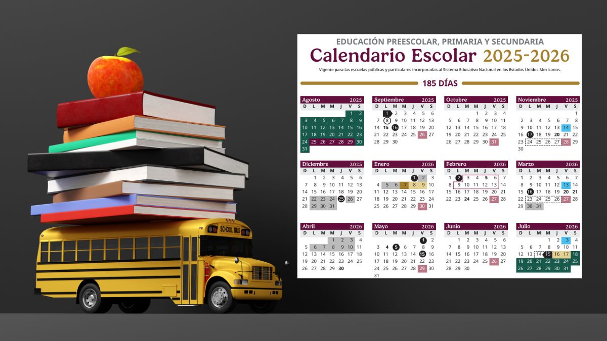 SEP REGRESO A CLASES 2025 AGOSTO SEPTIEMBRE CALENDARIO ESCOLAR CANVA