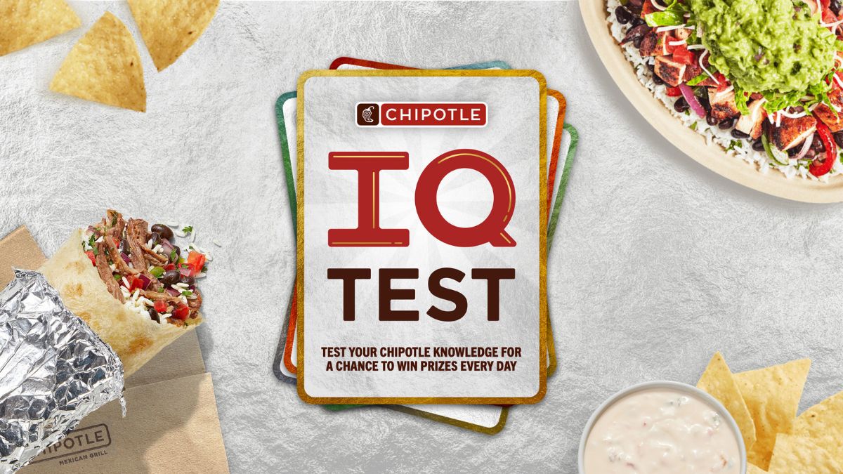 The iconic trivia game returns to Chipotle! Here's how you can win free food