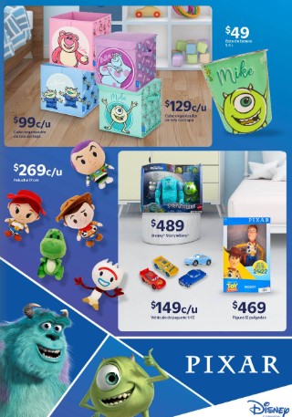 Colección de Toy Story foto: Cortesía Walmart