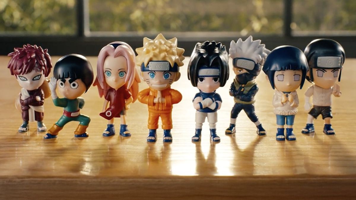 What's included in Burger King's Naruto collection and how long will it be available?