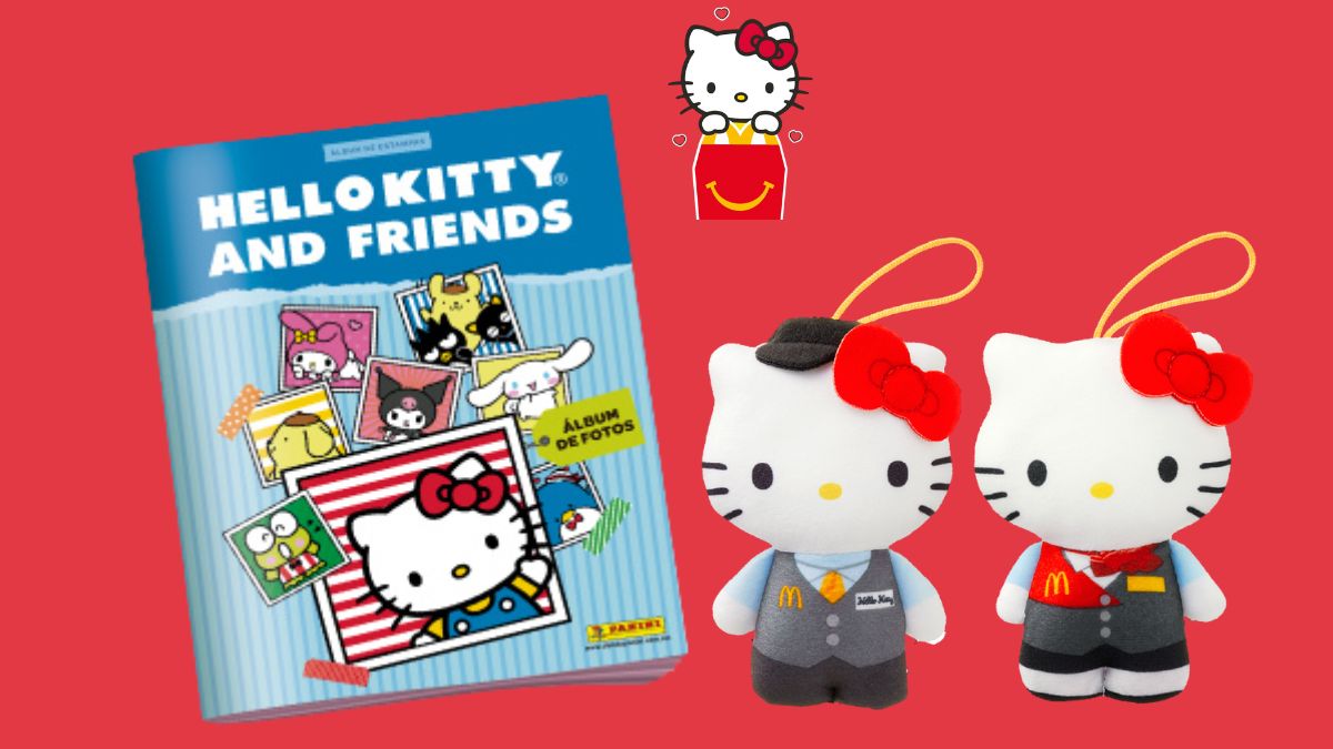 McDonald’s tiene el álbum Panini de Hello Kitty: ¿Dónde y cómo lo puedo adquirir GRATIS? Cortesía: Marca / Canva