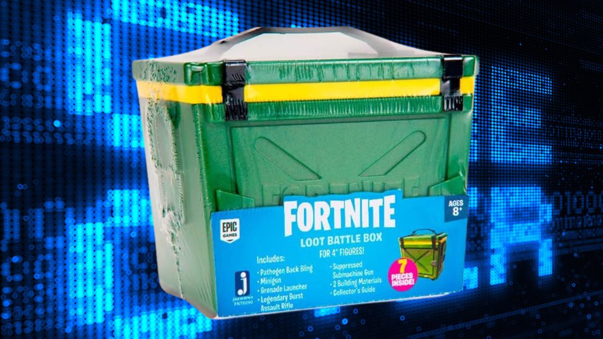 Esta es la caja de batalla Fortnite que está volviendo locos a los gamers Cortesía: Marca / Canva