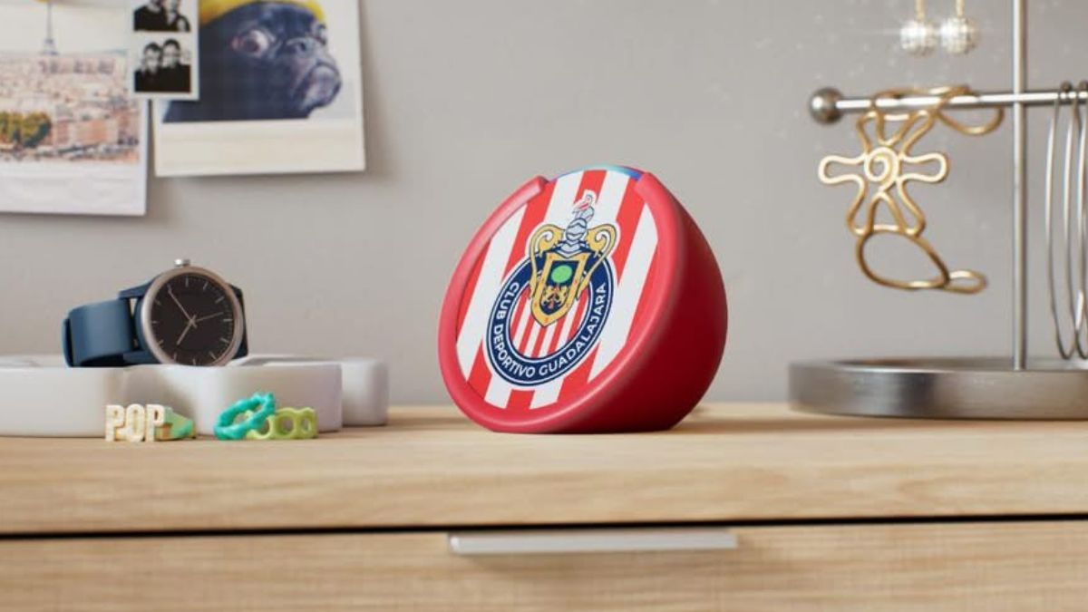 Amazon y Chivas lanzan el Echo Pop edición limitada: Así se puede conseguir Foto: Chivas