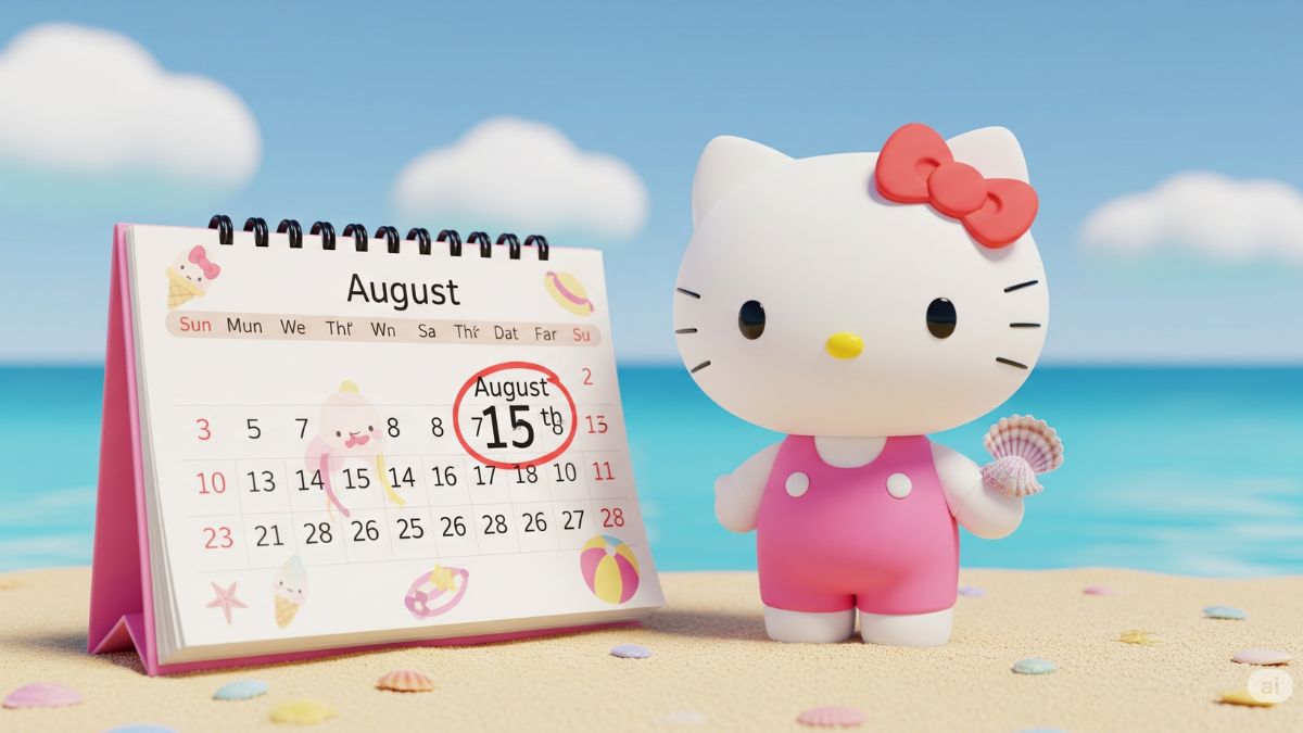 august calendar sanrio