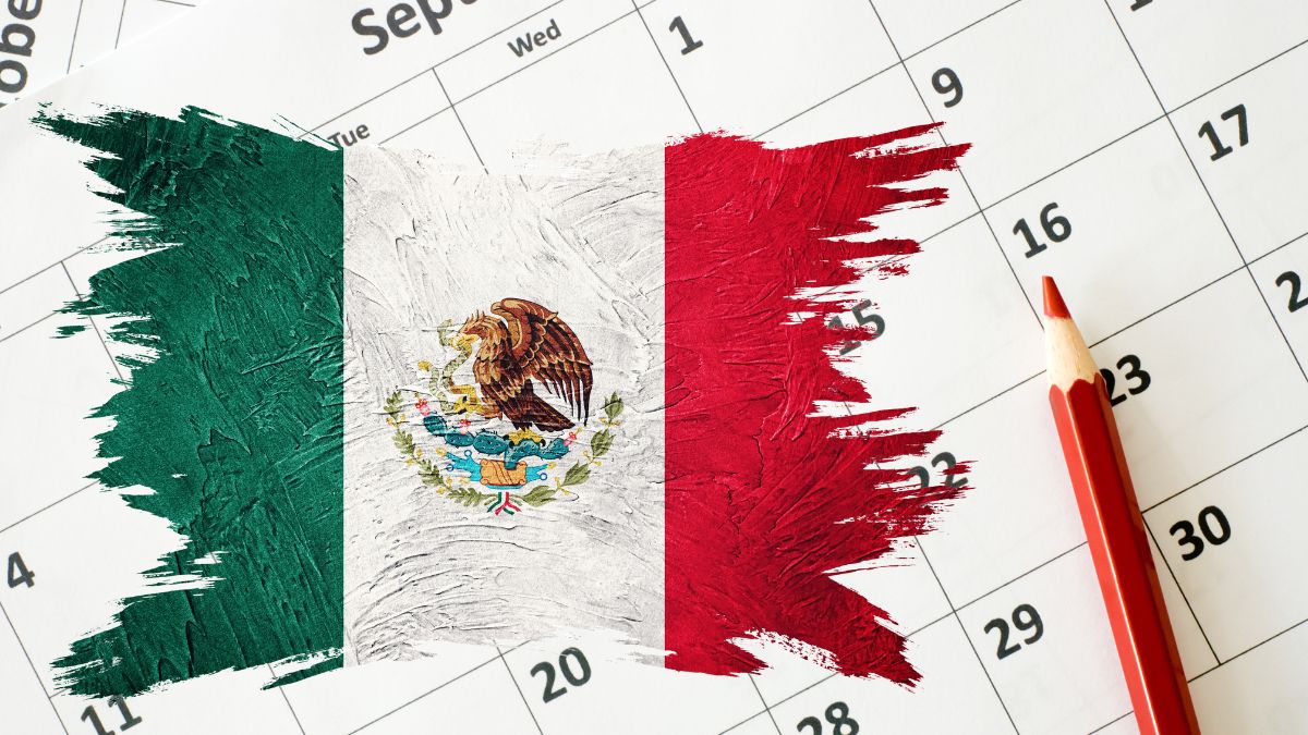 calendario septiembre efemérides fechas importantes viva méxico