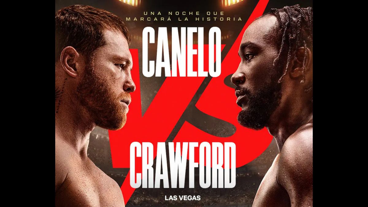 Canelo vs Crawford: Netflix tendrá EN VIVO la pelea del 13 de septiembre Cortesía: Marca