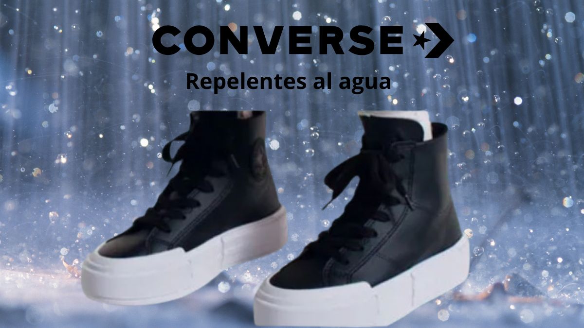 Así es la nueva colección de Converse pensada para la temporada de lluvias Cortesía: Marca / Canva