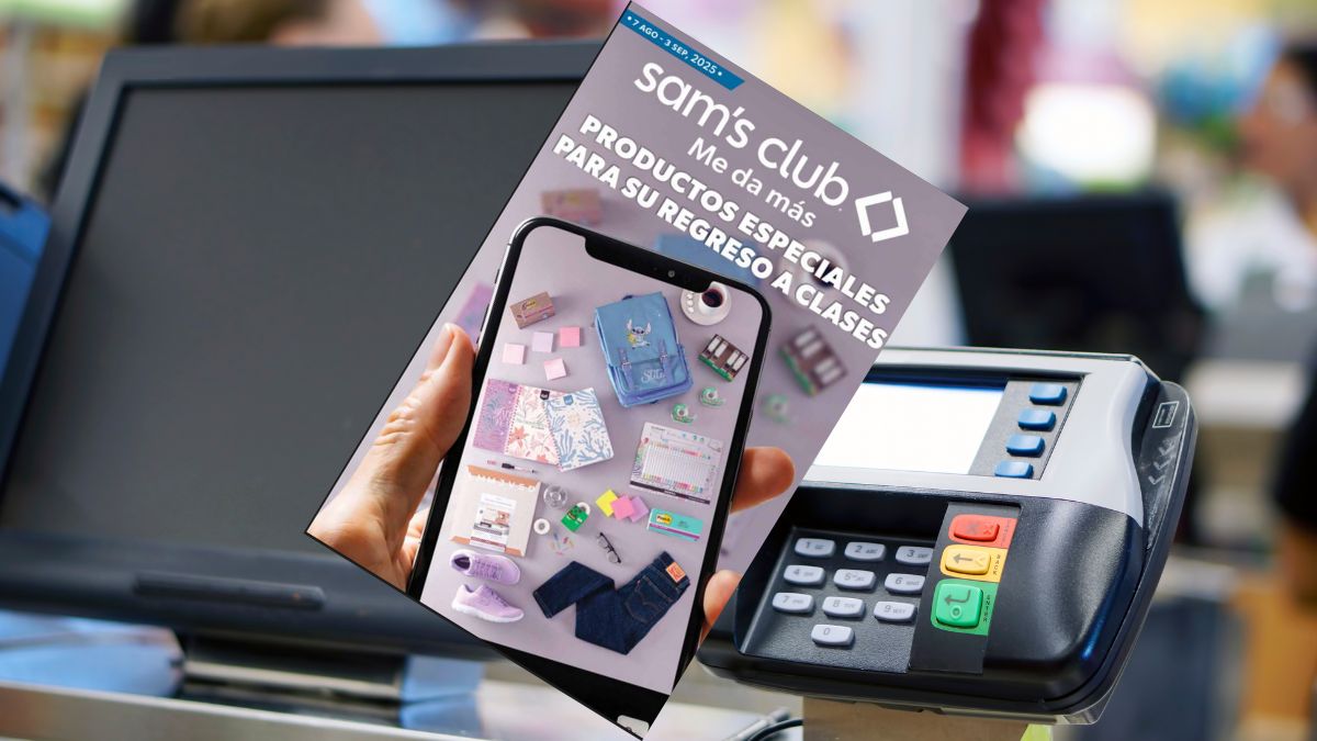 Sam’s Club lanza su cuponera de ofertas REGRESO A CLASES 2025: Disponible del 7 de agosto al 3 de septiembre Cortesía: Marca / Canva