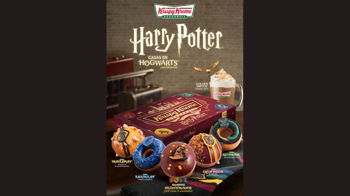 Donas Krispy Kreme x Harry Potter: Fecha y hora de lanzamiento CONFIRMADAS Cortesía: Marca