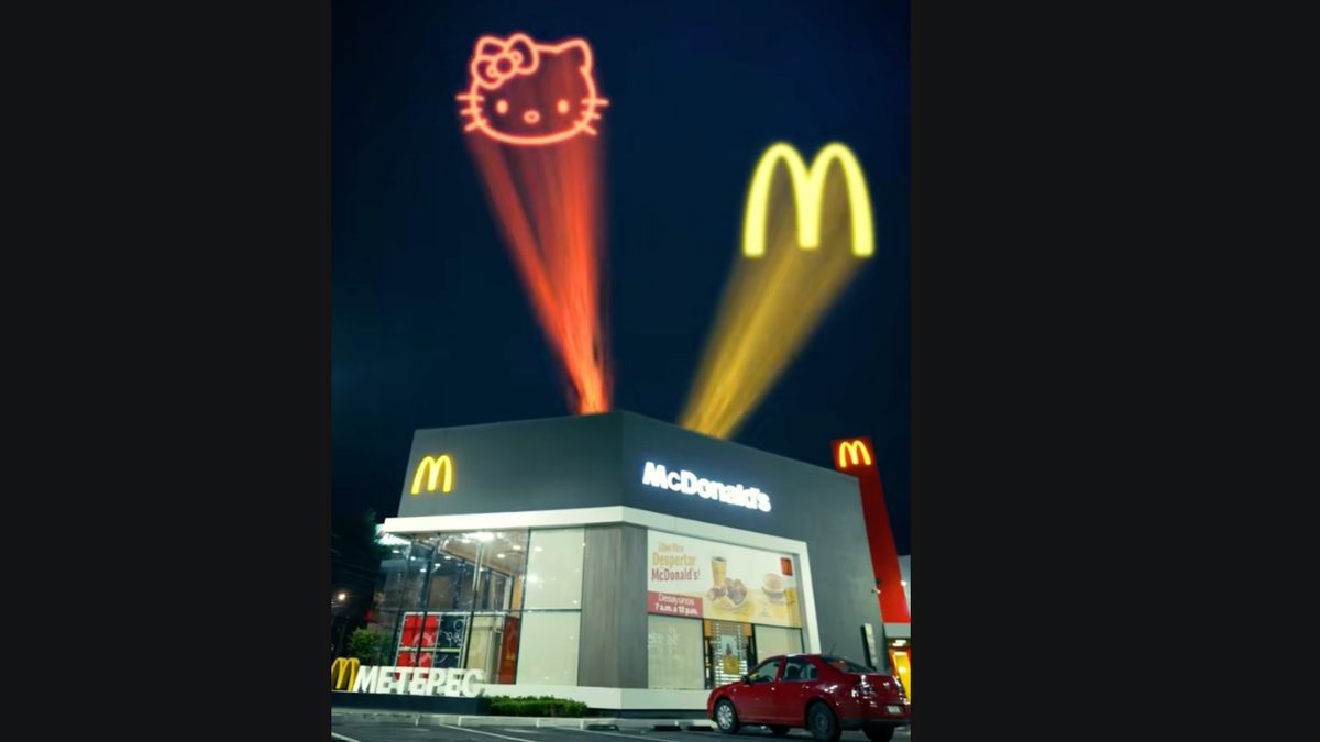 Así luce el tierno restaurante temático de McDonald’s dedicado a Hello Kitty | VIDEO Cortesía: Marca