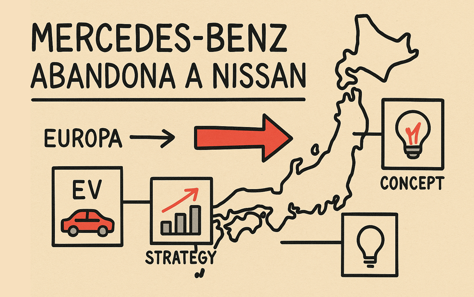 mercedes-benz abandona nissan
