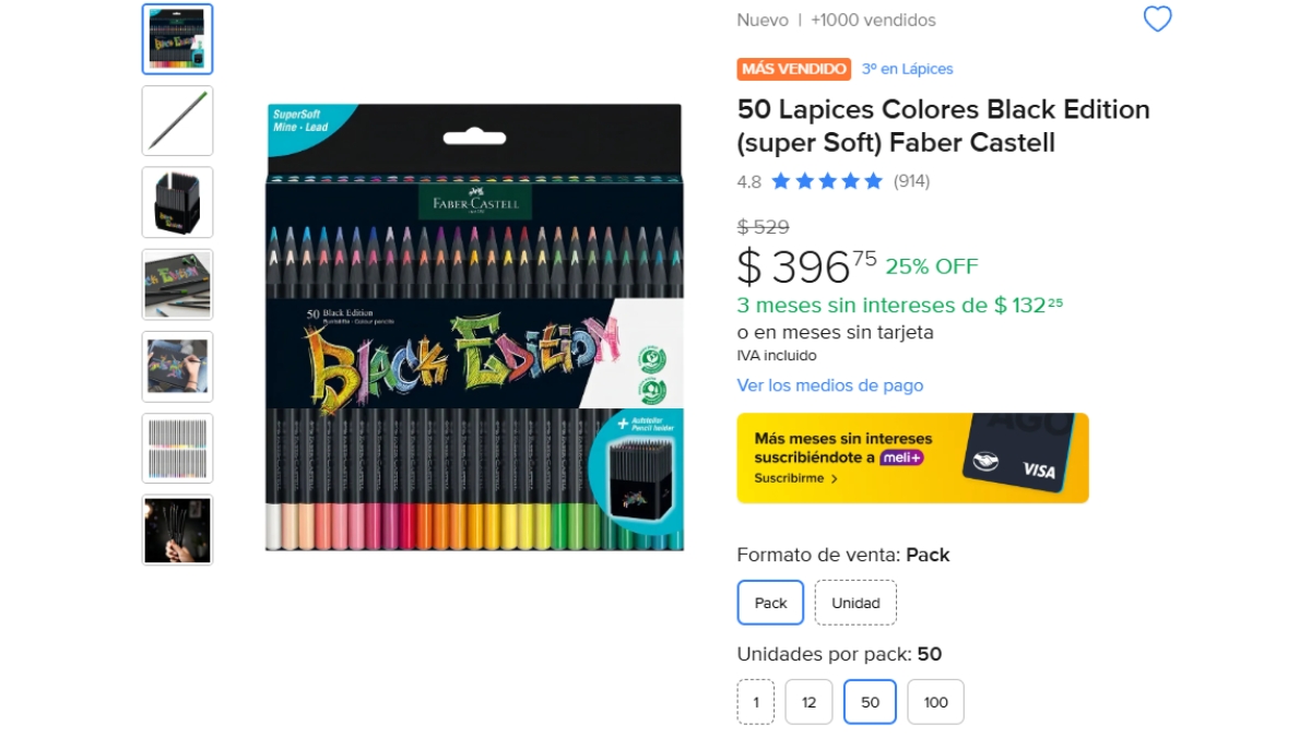 set de lapices de colores faber castell