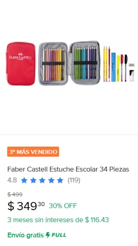 set de lapices de colores faber castell