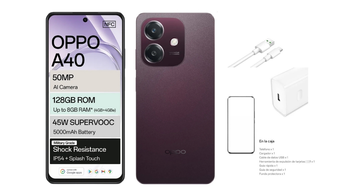 celular oppo a40