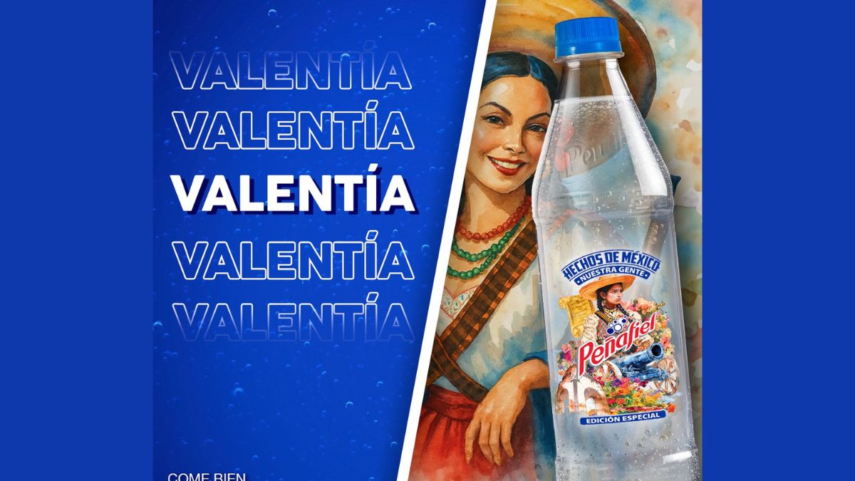 Hechos de México: Así son las NUEVAS etiquetas edición limitada de Peñafiel Agua Mineral Cortesía: Marca