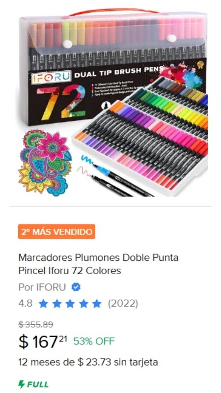 plumones regreso a clases