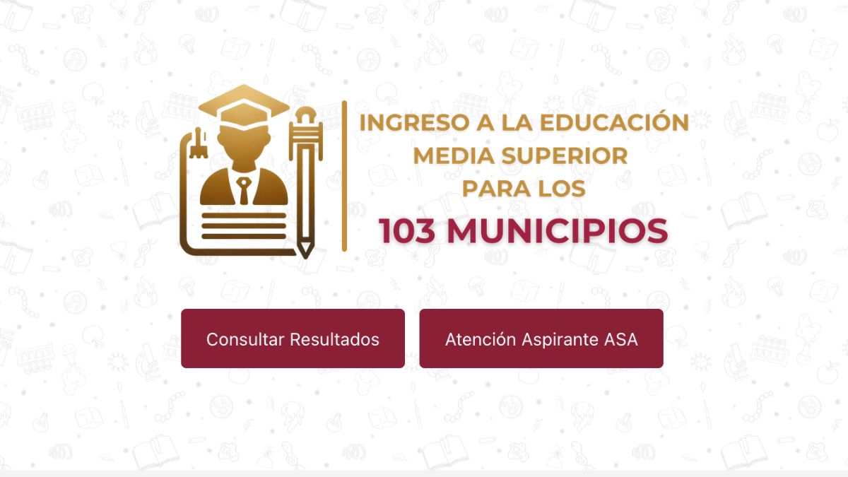 ¡Atención ASA! AQUÍ puedes consultar los espacios disponible tras los resultados 103 municipios 2025 Foto: Especial