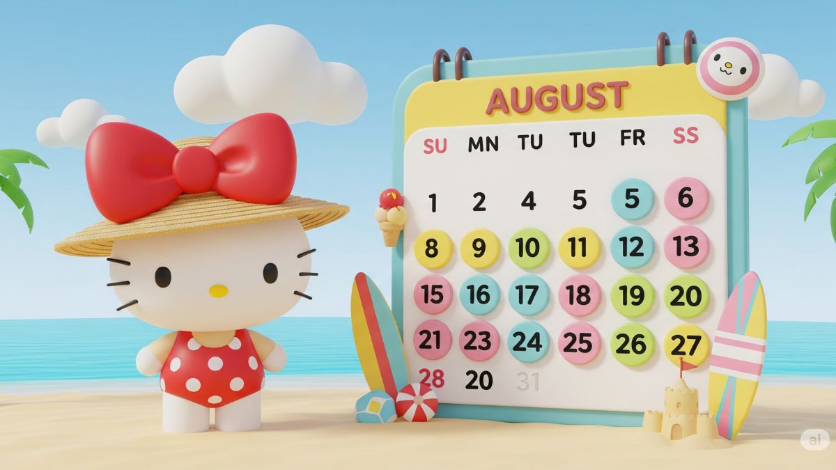 sanrio calendar hello kitty