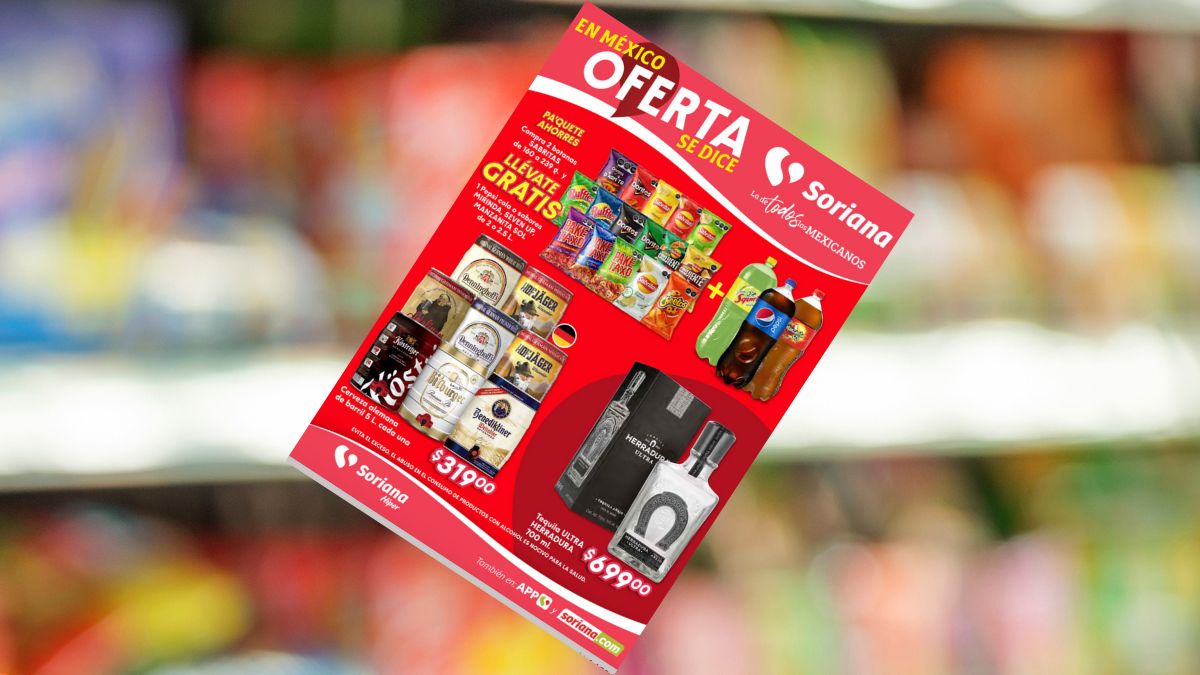 ¡Adiós Julio Regalado! Soriana lanza nuevo folleto de OFERTAS: Disponible del 1 al 13 de agosto Foto: Canva