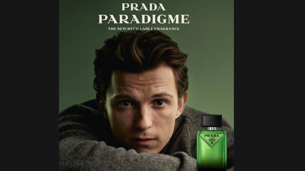 Tom Holland sorprende como embajador global de Prada Beauty con nueva fragancia Cortesía: Marca
