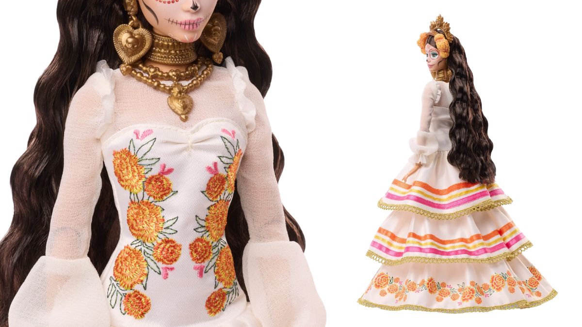BARBIE DÍA DE MUERTOS 2025. FOTO: CORTESÍA MATTEL