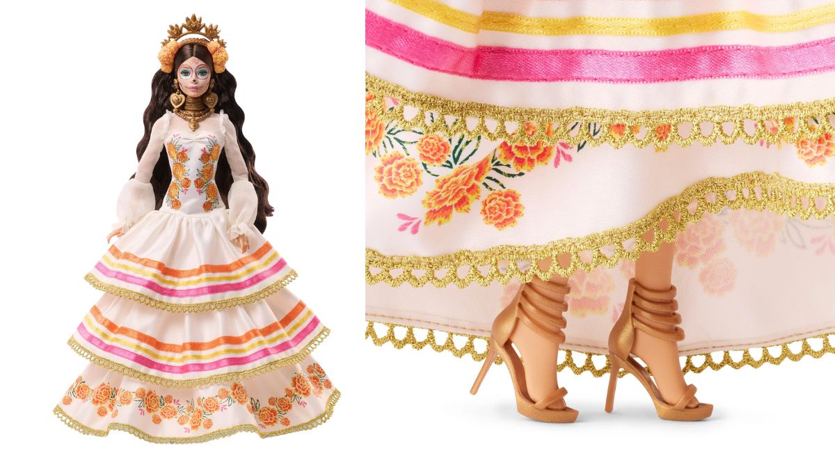BARBIE DÍA DE MUERTOS 2025. FOTO: CORTESÍA MATTEL