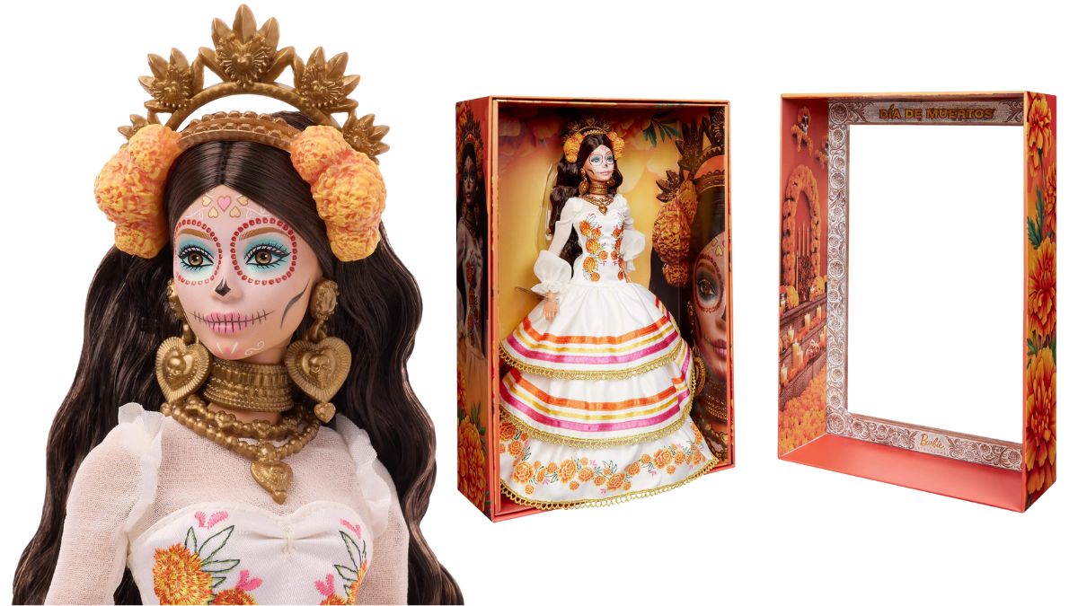 BARBIE DÍA DE MUERTOS 2025. FOTO: CORTESÍA MATTEL